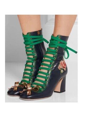 RUNWAY SUPER RARTE GUCCI BOOTS SIZE 38.5 IT, 7.5 or 8 US